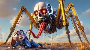 Зверополис 2 мультик, искусственный интеллект Зверополис 2, мультики страшный робот