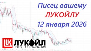 ⚡️Писец вашему ЛУКОЙЛУ 12 января - Стоит ли докупать после падения? / Что с нефтяниками в 2026?