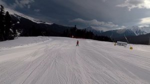 Архыз, Январь 2026, трасса Буран (Черная)