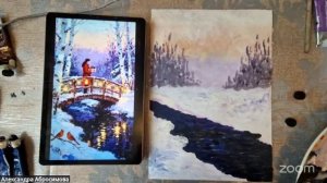 Рисуем с Александрой Абросимовой 10.1 10:00