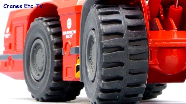 Conrad Sandvik LH621 Underground Loader ‘Soletanche Bachy’ by Cranes Etc TV