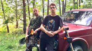 С Никитосом ищем металл.