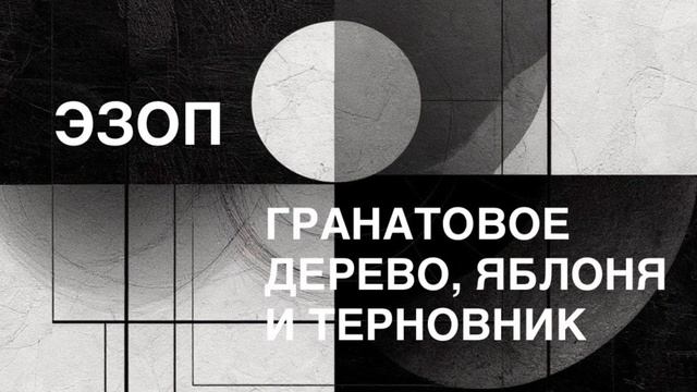 ЭЗОП. Басня «ГРАНАТОВОЕ ДЕРЕВО, ЯБЛОНЯ И ТЕРНОВНИК».