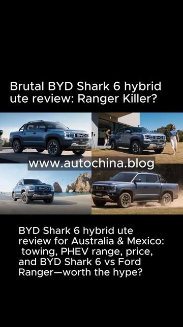 BYD Shark 6 hybrid ute review