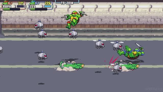 TEENAGE MUTANT NINJA TURTLES SHREDDER'S REVENGE Прохождение смотреть онлайн