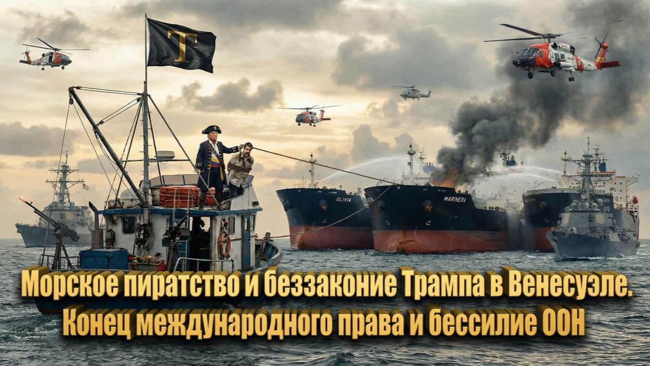 Морское пиратство и беззаконие Трампа в Венесуэле. Конец международного права и бессилие ООН смотреть онлайн
