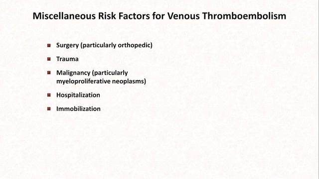 13_Hemostasis — Hypercoagulable States Eric Strong