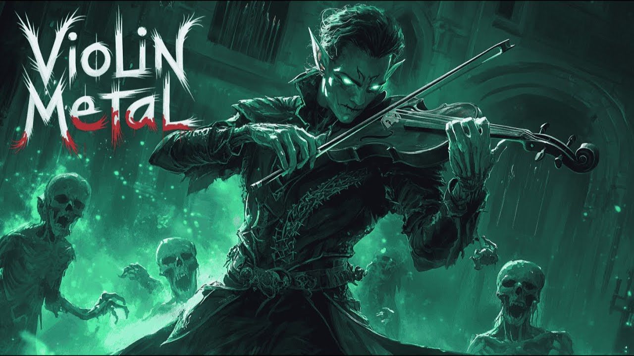 Death Metal X Violin Symphonic – A Dark and Majestic Fusion 🎻⚡💀 смотреть онлайн