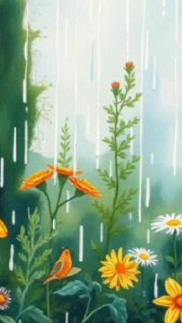 "Дождик, дождик веселей" русская #потешка. #малышам #народноетворчество #русскийфольклор #детям