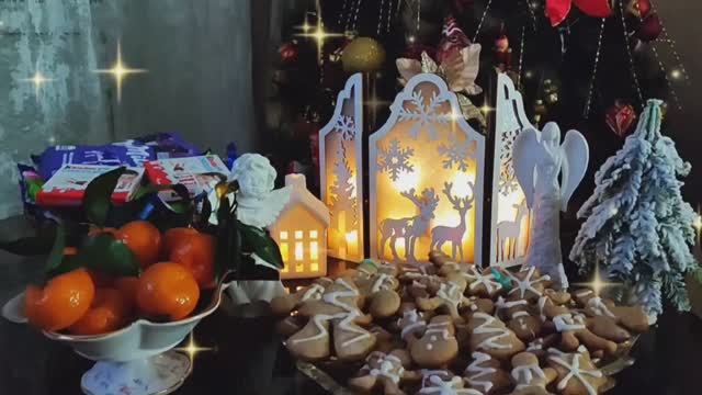 Мои Рождественские композиции и декор. смотреть онлайн