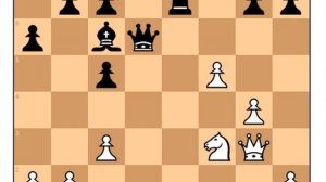 Роберт Фишер выигрывает у 5 кратного Чемпиона ФРГ