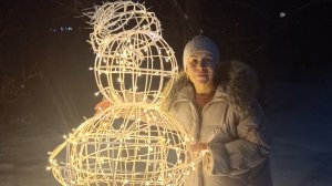 Магнитогорск. Ёлка  в сквере  Металлургов.