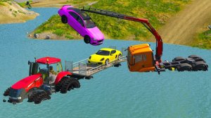 Автомобили против воды #5 😱 | BeamNG.Drive | Бемиджи Драйв