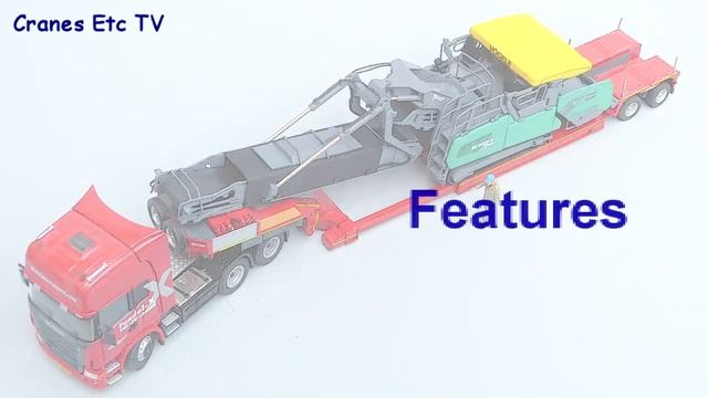 NZG Vögele MT 3000-2i Offset PowerFeeder by Cranes Etc TV