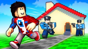 😱СБЕГИ ИЗ ПОД ДОМАШНЕГО АРЕСТА В РОБЛОКС!