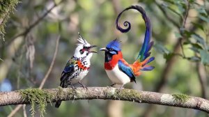 Мир фантазийных птиц