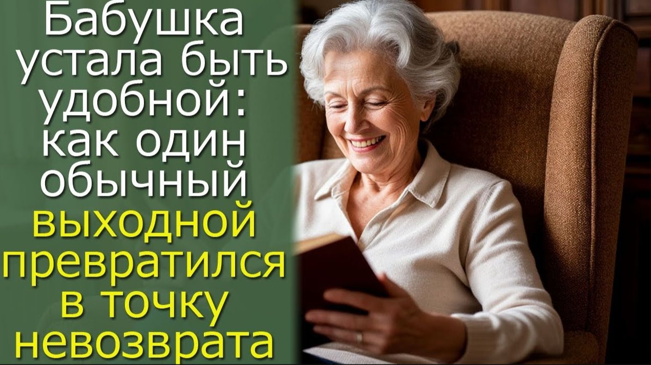 Бабушка устала быть удобной, как один обычный выходной превратился в точку невозврата смотреть онлайн