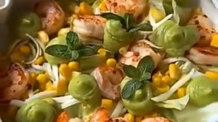 САЛАТ, лучше чем в Дубайском ресторане…🥗🥑😋