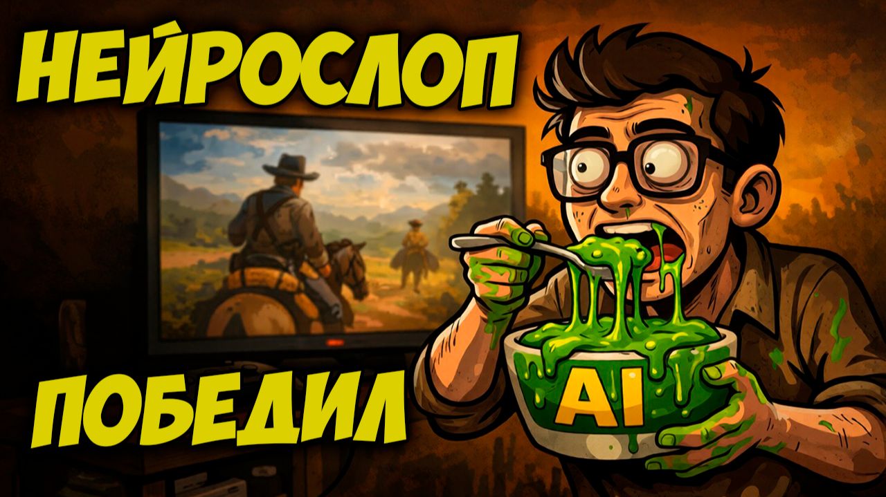 Геймеры схавали нейрослоп и пути назад нет смотреть онлайн