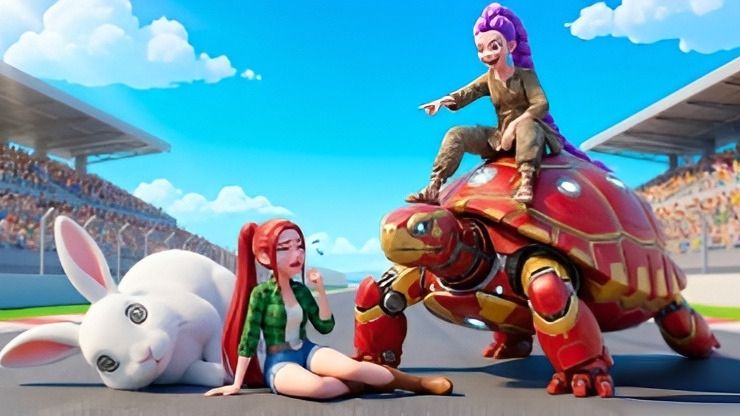 Руми против Миры. Состязание между черепахой и зайцем. Охотники на демонов