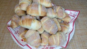 Рогалики к чаю.Вкусная выпечка.