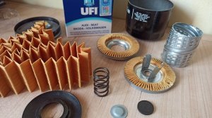 Распил масляного фильтра UFI 2357500