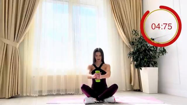 ТРЕНИРОВКА ДОМА НА ВСЕ ТЕЛО за 40 мин с гантелями