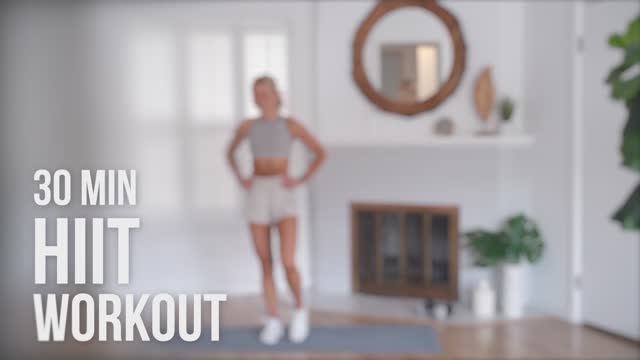 30 MIN ALL STANDING Cardio HIIT Workout - No Equipment, No Repeat, Home Workout to make you sweat смотреть онлайн