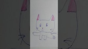 рисую котика