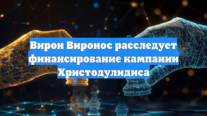 Вирон Виронос расследует финансирование кампании Христодулидиса
