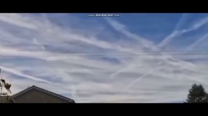 Химтрейлы покрывают все небо. Официалы признали влияние на климат