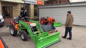 Все о фронтальном погрузчике на минитрактор