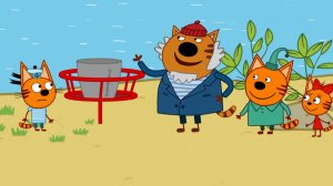 Три Кота Мультфильм Песочные Раскопки котиков 🐈🤗