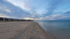 Пока на Черном море ураган разносит пляжи, на Азовском море красота