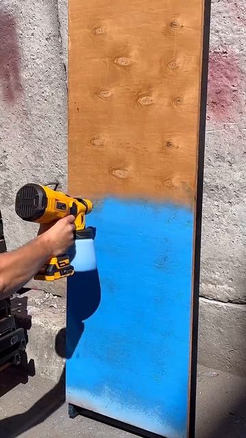 Аккумуляторный краскопульт DEKO в действии 😎👍