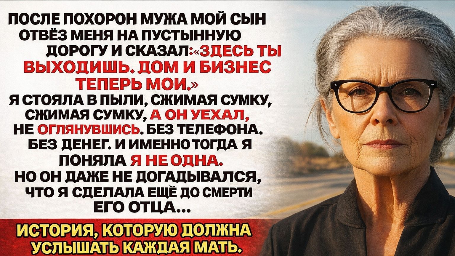 Истории из жизни| После похорон мужа мой сын отвёз меня на пустую |Аудио рассказы|Жизненные истории смотреть онлайн