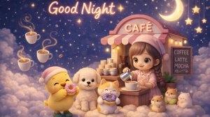 Сказочное ночное кафе ✨ — музыка для засыпания малышей