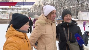 Нижегородские катки снова заработали