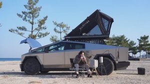 кемпинг с кибертраком. фантастика