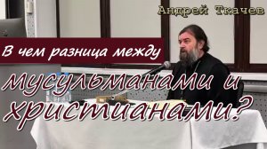 В чем разница между мусульманами и христианами? Протоиерей Андрей Ткачев