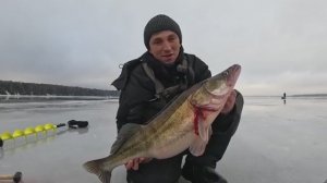 ЕЛЕ ВЫТАЩИЛ ЭТО ЧУДОВИЩЕ и НА ЧТО... Рыбалка зимой,