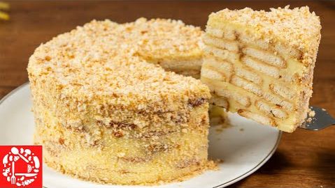 Почему я не знала этот рецепт раньше  Ленивый НАПОЛЕОН без выпечки смотреть онлайн