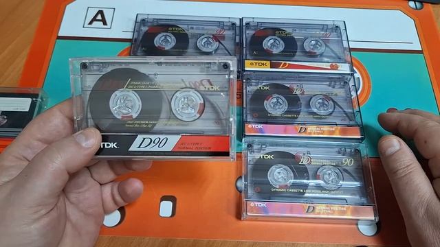 Характеристики кассет TDK D 1990-2000 смотреть онлайн