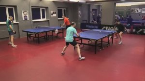 Далида С. (694) - Грязнов Г. (611) 08.01 настольный теннис Любительский турнир