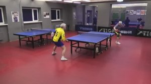 Хусаинов В. (548) - Меркурьев Д. (544) 08.01 настольный теннис Любительский турнир