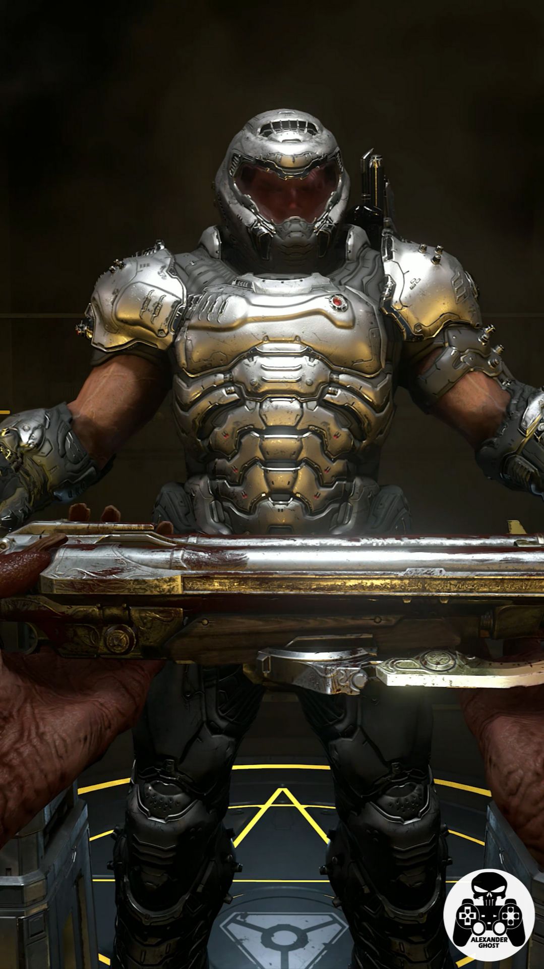 DOOM Eternal Палач Рока идет за своим Супердробовиком #doometernal #shorts смотреть онлайн