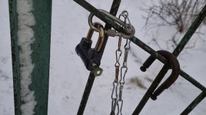 Навесной замок для ворот. Самый лучший вариант.