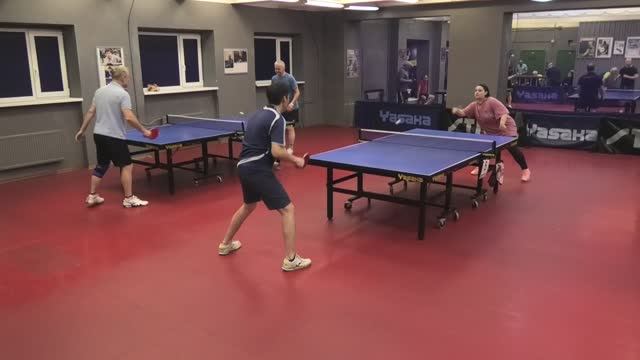 Баторов А. (710) - Нельсон Д. (698) 08.01 настольный теннис Любительский турнир смотреть онлайн