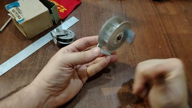 РЕДКАЯ ПРОВОДОЧНАЯ КАТУШКА ИЗ СССР ЧАЙКА ЗАВОД ЛООИР. НОСТАЛЬГИЯ ПО СНАСТЯМ СССР. смотреть онлайн