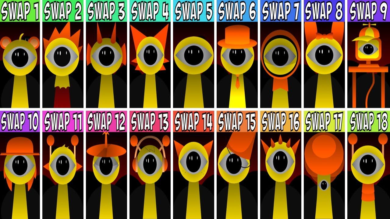 INCREDIBOX SPRUNKI🎵: ВСЕ SWAPPED🌀 ПЕРСОНАЖИ ФАЗЫ 2⚡️! ПОЛНЫЙ ПЕРЕВОРОТ!🤯✨ смотреть онлайн